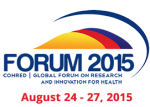 Global Forum on Research and Innovation for Health 2015