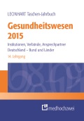 Leonhart Taschen-Jahrbuch Gesundheitswesen 2015
