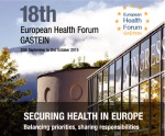 European health Forum Gastein 2015