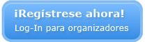 Log-In para organizadores