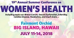 19th Annual Summer Conference on Women’s Health Logo