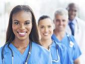 group of healthcare workers