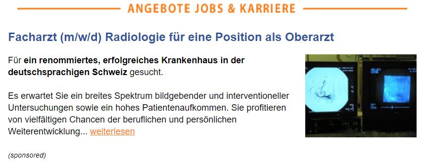 Job-Inserat