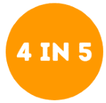 4 in 5