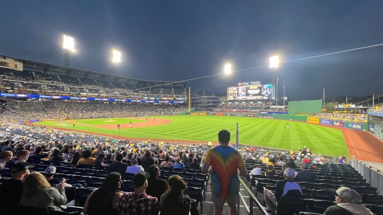 © Martin Winter; Figure 6; Pittsburgh Pirates game at PNC Park